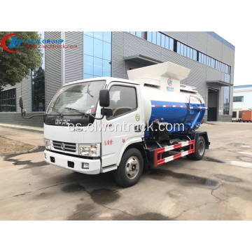 Venta de fábrica Barato Dongfeng 4CBM Food Waste Truck